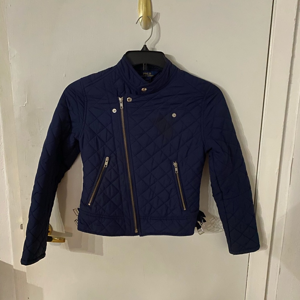 Polo quilted moto jacket